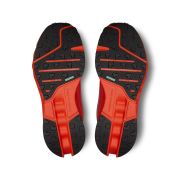 On Cloudsurfer Trail waterproof - pantofi alergare pentru femei - portocaliu flacara mov deschis