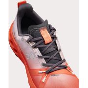 On Cloudsurfer Trail waterproof - pantofi alergare pentru femei - portocaliu flacara mov deschis