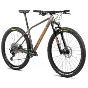 Bicicletă MTB XC hardtail Orbea ALMA H20 - Taupe Brown (Matt) | Mango (Gloss)