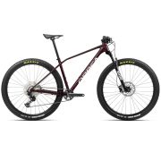 Bicicletă MTB XC hardtail Orbea ALMA H20 - Metallic Dark Red | Chic White (Gloss)