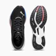 Puma - pantofi alergare pentru barbati Deviate Nitro 2 - negru alb albastru Ultra portocaliu oridee
