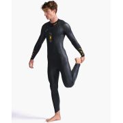 2XU - costum neopren P:1 Propel Wetsuit pentru barbati - negru portocaliu