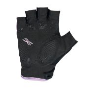 Northwave - manusi ciclism pentru femei degete scurte Fast short gloves - negru mov deschis lila