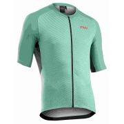 Tricou ciclism Northwave Force Evo - albastru surf | jersey bărbați vară