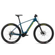 Orbea URRUN 40 Borealis Blue- Luminous Yellow - măsura M - bicicletă electrică MTB hardtail