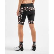 2XU - pantaloni scurti ciclism pentru femei Elite Cycle Shorts W - negru-rain spot