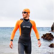 Orca - casca inot neopren - portocaliu