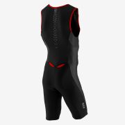 Orca 226 Perform Race Suit - costum trisuit pentru triatlon - negru-portocaliu