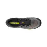 Specialized 2FO ClipLite - pantofi pentru ciclism mtb - gri galben-fluo