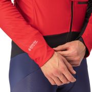 Castelli - Jacheta ciclism vreme rece sau iarna,  Alpha Doppio RoS Jacket - rosu negru