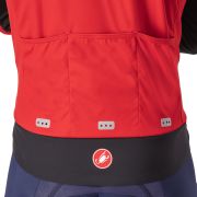 Castelli - Jacheta ciclism vreme rece sau iarna,  Alpha Doppio RoS Jacket - rosu negru