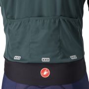 Castelli - Jacheta ciclism vreme rece sau iarna,  Alpha Doppio RoS Jacket - verde inchis rover negru