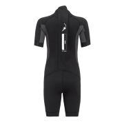 Orca - costum neopren ape deschise pentru copii pantalon scurt OpenWater Vitalis Squad junior Shorty wetsuit - negru portocaliu