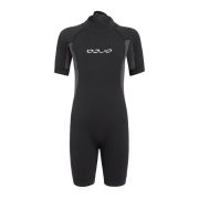 Orca - costum neopren ape deschise pentru copii pantalon scurt OpenWater Vitalis Squad junior Shorty wetsuit - negru portocaliu