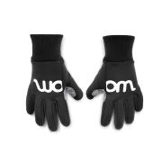 Woom - manusi ciclism copii iarna sau vreme rece warm tens bike gloves - negru gri