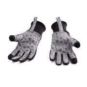 Woom - manusi ciclism copii iarna sau vreme rece warm tens bike gloves - negru gri