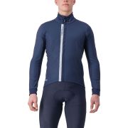 Castelli - Jacheta ciclism vreme rece sau iarna, Entrata Jacket - albastru belgian gri reflect