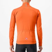 Castelli - Jacheta ciclism vreme rece sau iarna, Entrata Jacket - portocaliu gri reflect
