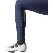 Castelli - Pantaloni lungi ciclism cu bretele iarna si vreme rece pentru femei Sorpasso Ros W bibtight - albastru belgian gri reflex
