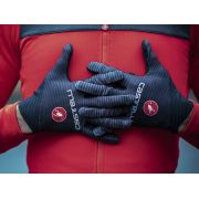 Castelli - manusi ciclism degete lungi iarna CW 6.1 Unlimited - verde inchis padure gri inchis