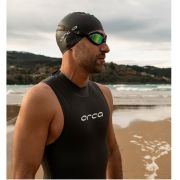 Orca - costum neopren ape deschise pentru barbati Vitalis Light Open Water Sleeveless wetsuit - negru
