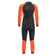 Orca - costum neopren ape deschise pentru barbati vizibilitate sporita Vitalis OpenWater HI VIS wetsuit - negru portocaliu
