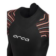 Orca - costum neopren ape deschise pentru copii Junior OpenWater Zeal Squad wetsuit - negru dungi portocalii