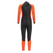 Orca - costum neopren ape deschise pentru copii vizibilitate sporita OpenWater Vitalis Hi Vis Squad junior wetsuit - black orange