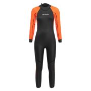 Orca - costum neopren ape deschise pentru femei vizibilitate sporita W Vitalis OpenWater HI VIS wetsuit - negru portocaliu