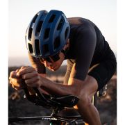Orca - costum triathlon pentru barbati maneca scurta Athlex Aero suit SS trisuit - negru alb