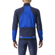 Castelli - Jacheta ciclism vreme rece sau iarna, Fly Thermal Jacket - albastru intens vivid albastru belgian