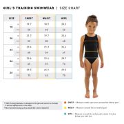 Finis - Costum de baie intreg Fete Bladeback - negru