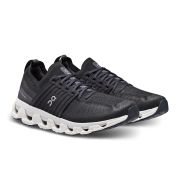 On CloudSwift 3 - pantofi sport pentru barbati - gri inchis negru alb
