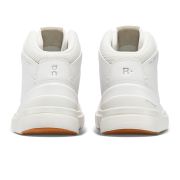 On - THE ROGER Clubhouse Mid - pantofi sport pentru femei - alb maro deschis nisip