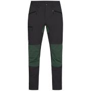 Haglofs - Pantaloni drumetie barbati Mid Slim Pant - negru verde padure