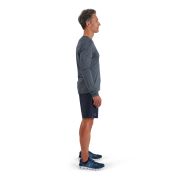On Cloud - pantaloni scurti pentru barbati Hybrid Shorts - albastru inchis