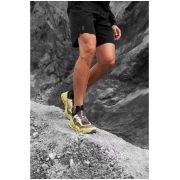 On Cloudultra - pantofi alergare trail pentru femei - roz rubarba mov alb verde