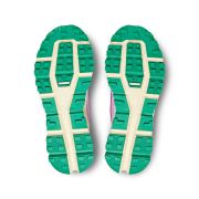 On Cloudultra - pantofi alergare trail pentru femei - roz rubarba mov alb verde