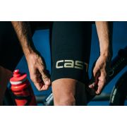 Castelli - pantaloni scurti ciclism barbati Premio shorts Ltd Edition - kaki galben fluo