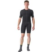 Castelli - tricou ciclism barbati, maneca scurta Premio jersey - negru