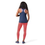 Smartwool - maiou sport femei Floral Meadow Graphic W Tank - albastru inchis