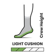 Smartwool - sosete sport Hike Great Excursion Print Light Cushion Crew socks - Multicolor albastru negru galben