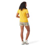 Smartwool - tricou sport femei maneca scurta Active Ultralite Short Sleeve W shirt - galben miere