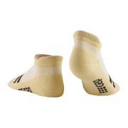 CEP - sosete compresie scurte barbati Training Compression Socks No Show - maro deschis nisip negru