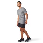 Smartwool - tricou sport barbati maneca scurta Short Sleeve Tee Slim Fit tee - gri deschis