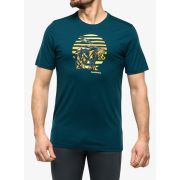 Smartwool - tricou sport unisex maneca scurta Companion Trek Graphic Short Sleeve Tee - albastru inchis amurg