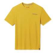 Smartwool - tricou sport unisex maneca scurta Dawn Rise Graphic Short Sleeve Tee - galben intens miere