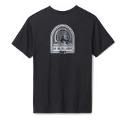 Smartwool - tricou sport unisex maneca scurta Dawn Rise Graphic Short Sleeve Tee - negru