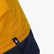 Smartwool - tricou sport unisex maneca scurta Mountain Horizon Graphic Short Sleeve Tee - galben intens miere