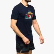 Smartwool - tricou sport unisex maneca scurta River Van Graphic Short Sleeve Tee - albastru inchis